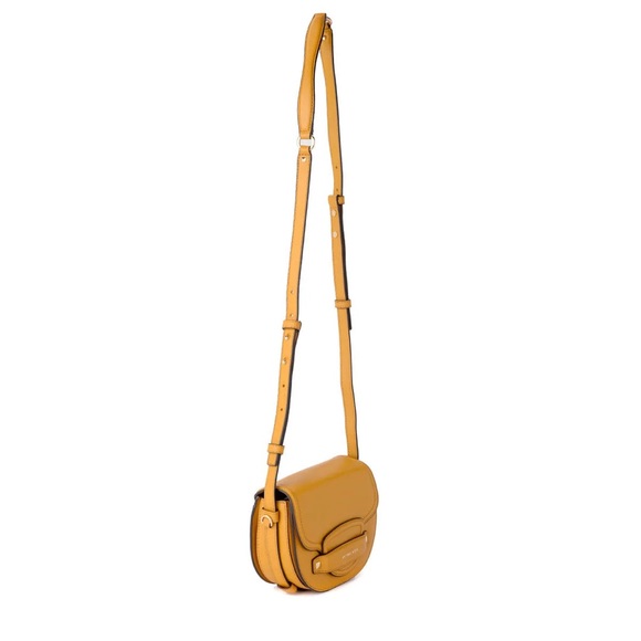 MICHAEL MICHAEL KORS Leather Saddle Crossbody - Picture 5 of 11
